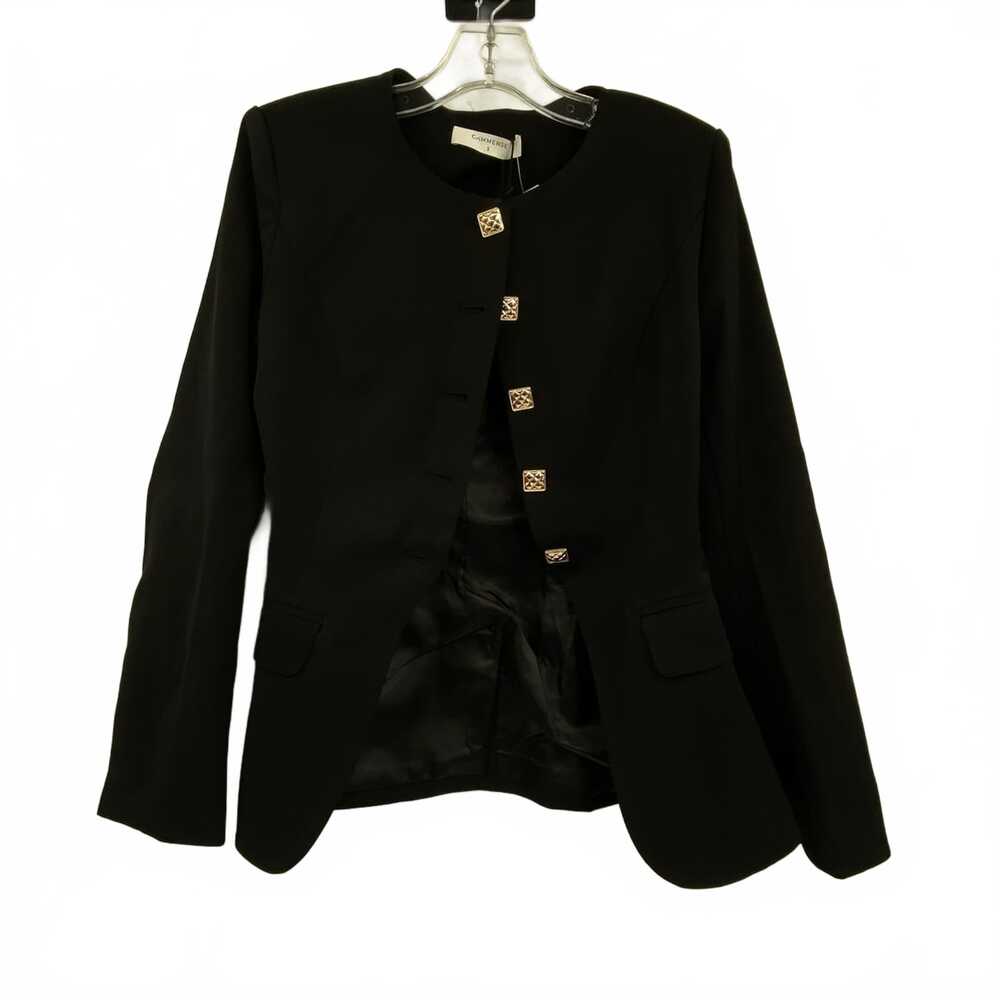 Commense Black Blazer | Polyester, Women’s Size S, Regular Fit